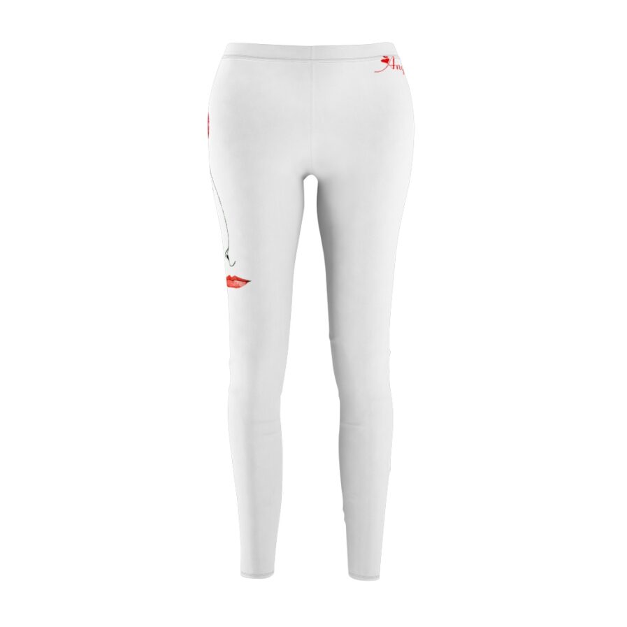 Women's Cut & Sew Casual Leggings - Image 2