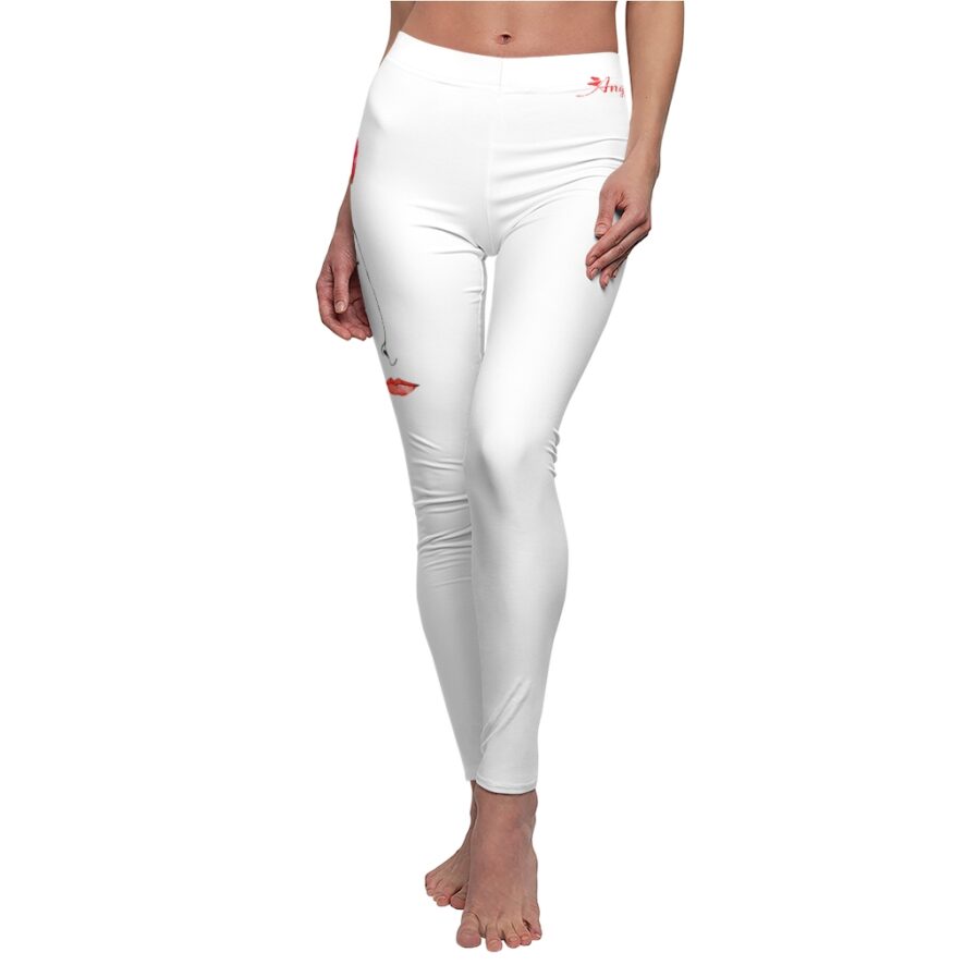 Women's Cut & Sew Casual Leggings - Image 6